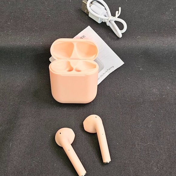 CHAA Stereo Wireless Bluetooth Headset Headphones Bluetooth Headset PINK NIP
